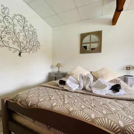 Du Relais D'auniac - Bar Restaurant Piscine מלון